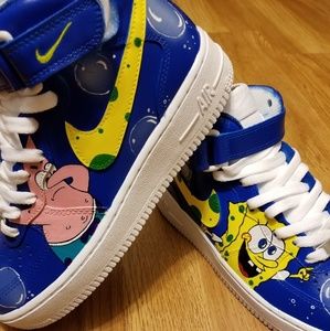 spongebob and patrick air force ones